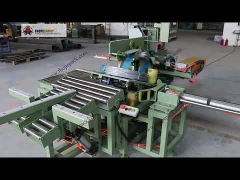 Automatic wire packing machine for steel wire