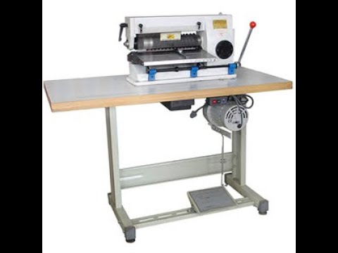 leather strap rotary cutting machine for leather goods and shoes Damian machinery