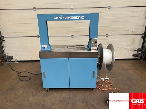 Payne automatic strapping machine for sale Gab Supplies Ltd 2000