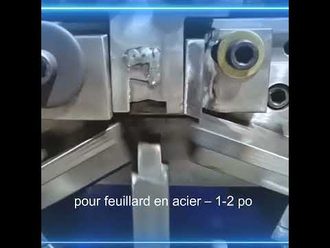 Joints en métal mi ouverts pour feuillard en acier – 1/ 2 po