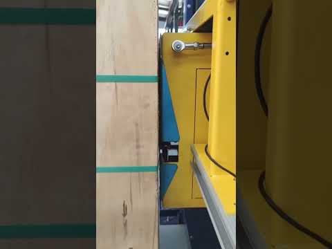 Automatic PET straps horizontal pallet strapping machine,auto PET straps horizontal pallet strapper