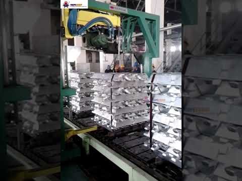 Automatic PET strapping machine for Lead ingots and aluminum ingots