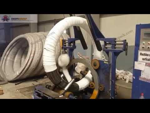 prestressed steel wire coil packing machine
