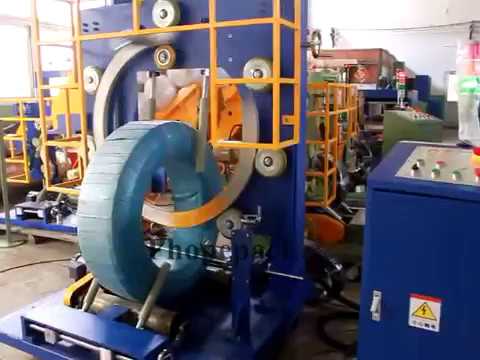 Hose wrapping machine&amp;pipe coil packing machines with stretch film