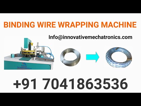 steel binding wire wrapping machine new