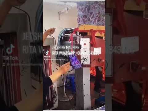 Leather belt strap edge inking machine