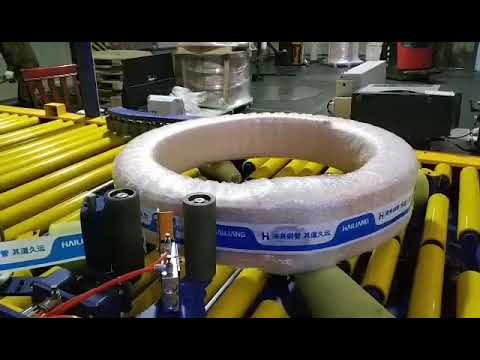 Automatic coil tape packing machine