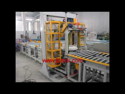 Automatic hose coil/pipe coil packing line