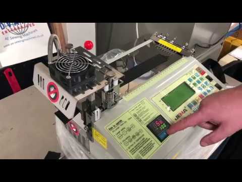 JEMA JM-120 LR Hot and Cold Tape/Strap Cutting Machine