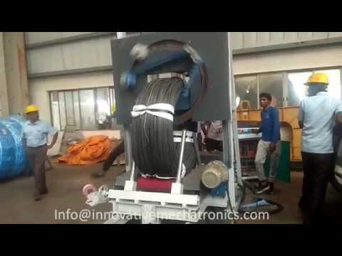 chq steel wire coil wrapping machine