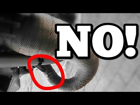Two Stroke Pipe Wrapping. QUICK TIP - Somewhat Daily Stuffing
