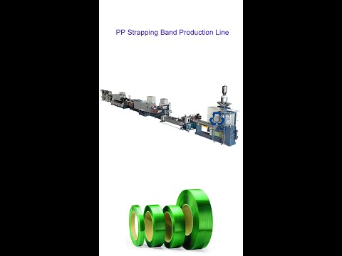 POLYPROPYLENE STRAPPING TAPE MAKING MACHINE | PACKING | PACKAGING | STRAP | BELT | PRODUCTION | LINE