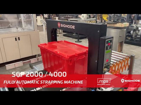 MPS - Signode SGP 2000 / 4000 Fully Automatic Strapping Machine