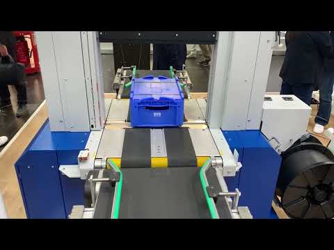 MOSCA SoniXs TR-Connect - Fully Automatic Strapping Machine (Plastic Trays)