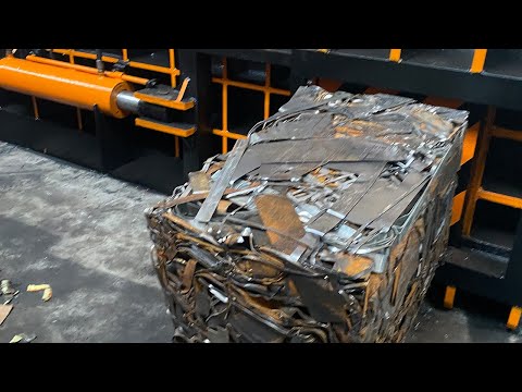 Scrap Steel Baler