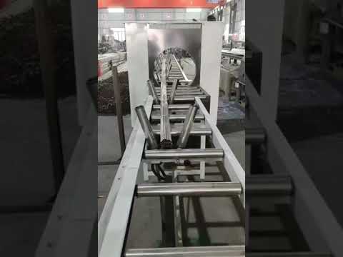 Automatic plastic rope strapping machine. #packaging #strapping