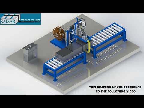 Video SAIZAR STRAPPING MACHINES