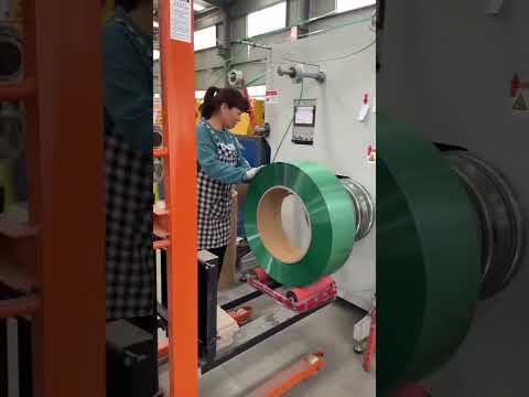 Full Automatic Strap Winding Machine PP Strapping Winder PET Strap Winder
