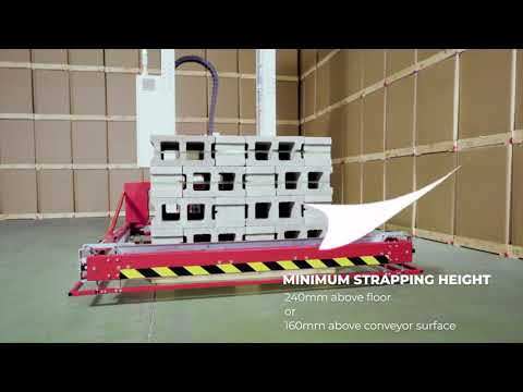 TP 733H FULLY AUTOMATIC HORIZONTAL STRAPPING MACHINE