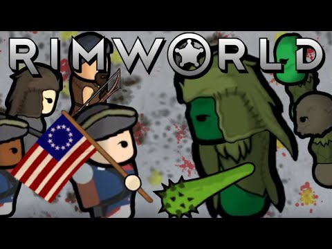I Slaughtered A Giant Frog Raid In RimWorld As The Continental Army [EP7]