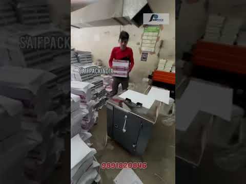 Semi automatic box strapping machine ( SAIF PACK INDIA )