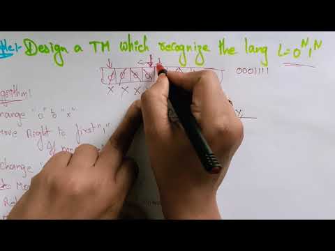 turing machine | Example-2 | TOC | Lec-91| Bhanu Priya