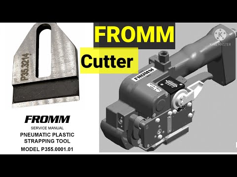 strapping machine cutter change | FROMM P331 repair | pneumatic strapping machine repair | FROMM