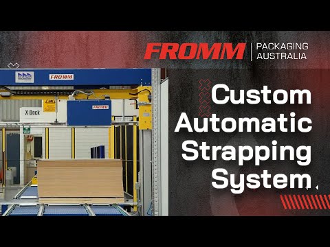 Fromm&#039;s Custom Automatic Strapping System: Tailored Solution for Your Packaging Needs
