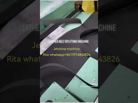 Automatic Leather belt strap splitting machine