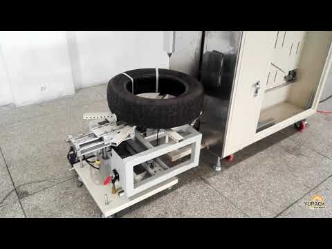 Automatic strapping machine for tyre and cable