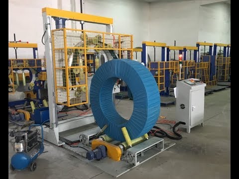 automatic steel coil wrapping machine