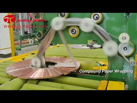 High Efficiency Copper Coil Automatic Packing Line