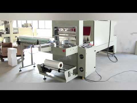 Bundle shrinking machine for paper boxes