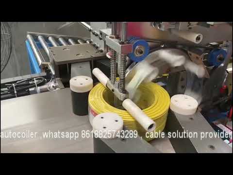 How to coil cable? Wire and cable solution automatic coiling machine