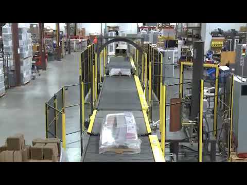 Six-Sided Stretch Wrapping Machine with Orbital &amp; FA Automatic - Specialty Stretch Wrapper