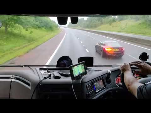POV Truck Driving UK Putting the world to rights on the M6 motorway