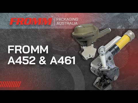 FROMM A452 &amp; A461: The Perfect Pneumatic Tools for Round and Narrow Packages