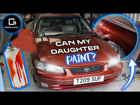Rattle Can Princess? I let my 14yr old Daughter paint my car!