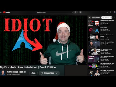 Drunk Arch Linux | Titus Reacts