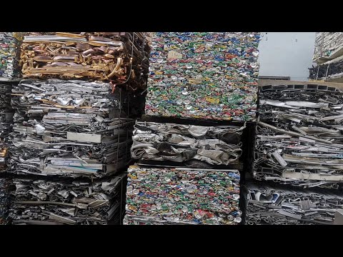 scrap metal briquetter