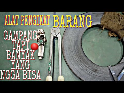 CARA PAKAI ALAT STRAPPING (alat pengikat)