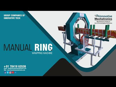 Manual Ring wrapper | Orbital wrapper machine | west film wrapping on product