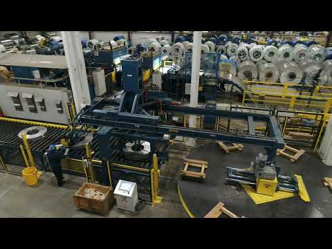 Slit Coil Packaging Lines Built by Red Bud Industries