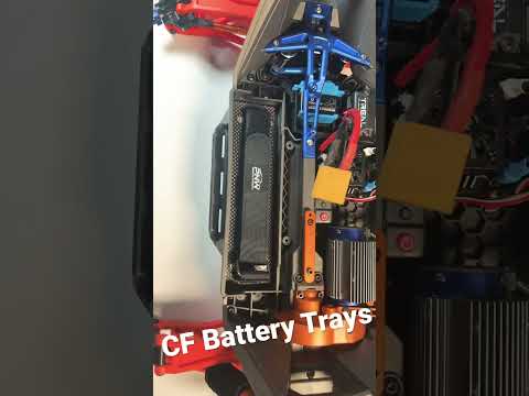 Traxxas Maxx V2 Carbon Fiber Lipo Tray Kevlar Strap