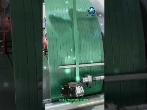 AUTOMATIC STRAP REWINDING MACHINE | PET | STRAPPING BAND | BELT | WINDER | COILER | POLYESTER | 350