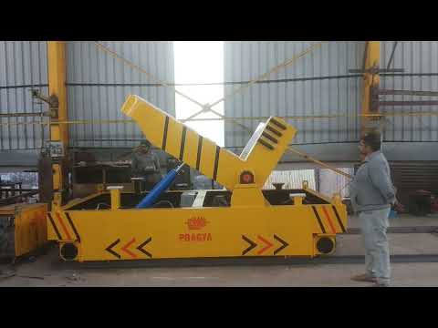 MOBILE HYDRAULIC COIL TILTER CUM TROLLEY ( PRAGYA )