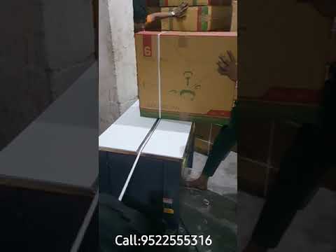 Low Cost BOX Strapping Machine | Industrial Box Packaging Machine | manual Strapping #shorts