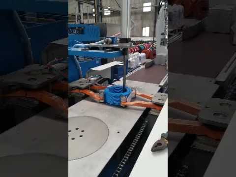 Wire and cable Auto. coiling tie, packing machine
