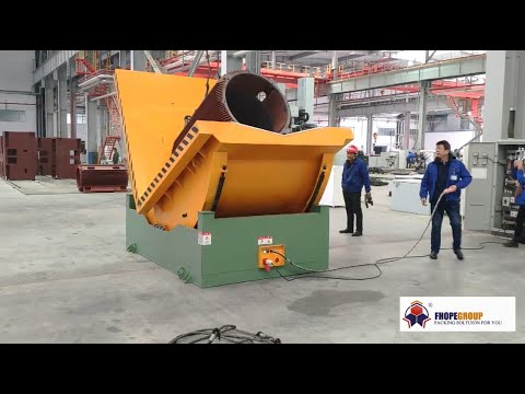 upender and tilter for coil shape products turning