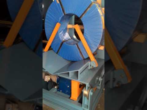 เครื่องพลิกคอยเหล็กม้วน(rotating coil upender machine)